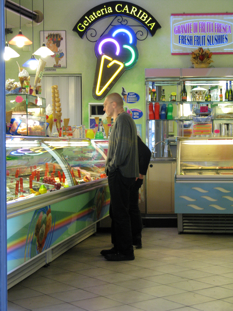 A Gillion Decisions at the Gelateria in Siena