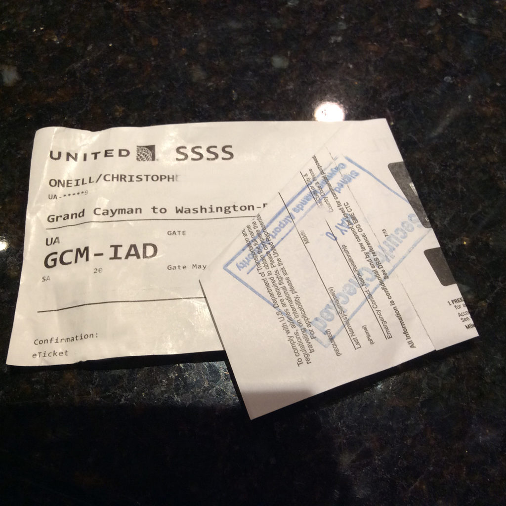 The Dreaded SSSS Boarding Pass - I was Questioned, Searched and Swabbed Twice