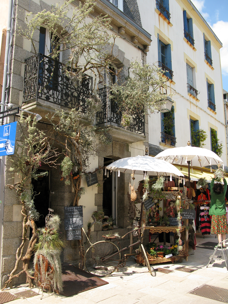 Concarneau – La Boutique aux Tillandsias | Cool bike | Yeah Randy, I’m a bit Retro