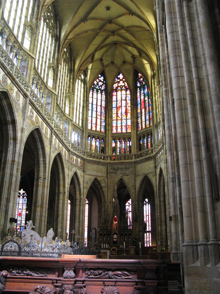 Prague Castle St Vitus Cathedral Chancel 02