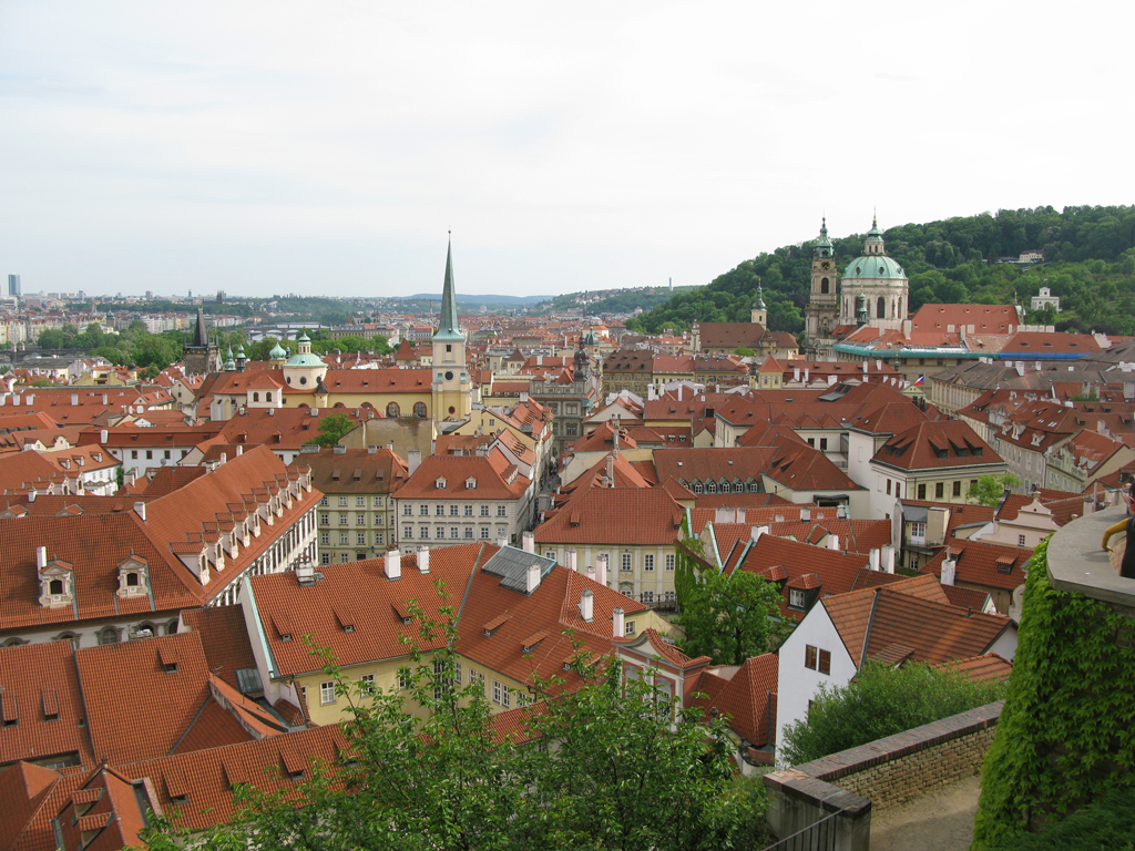 Prague Golden Well View From Top 02