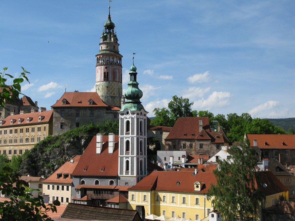 Chateau Cesky Krumlov Castle Tower