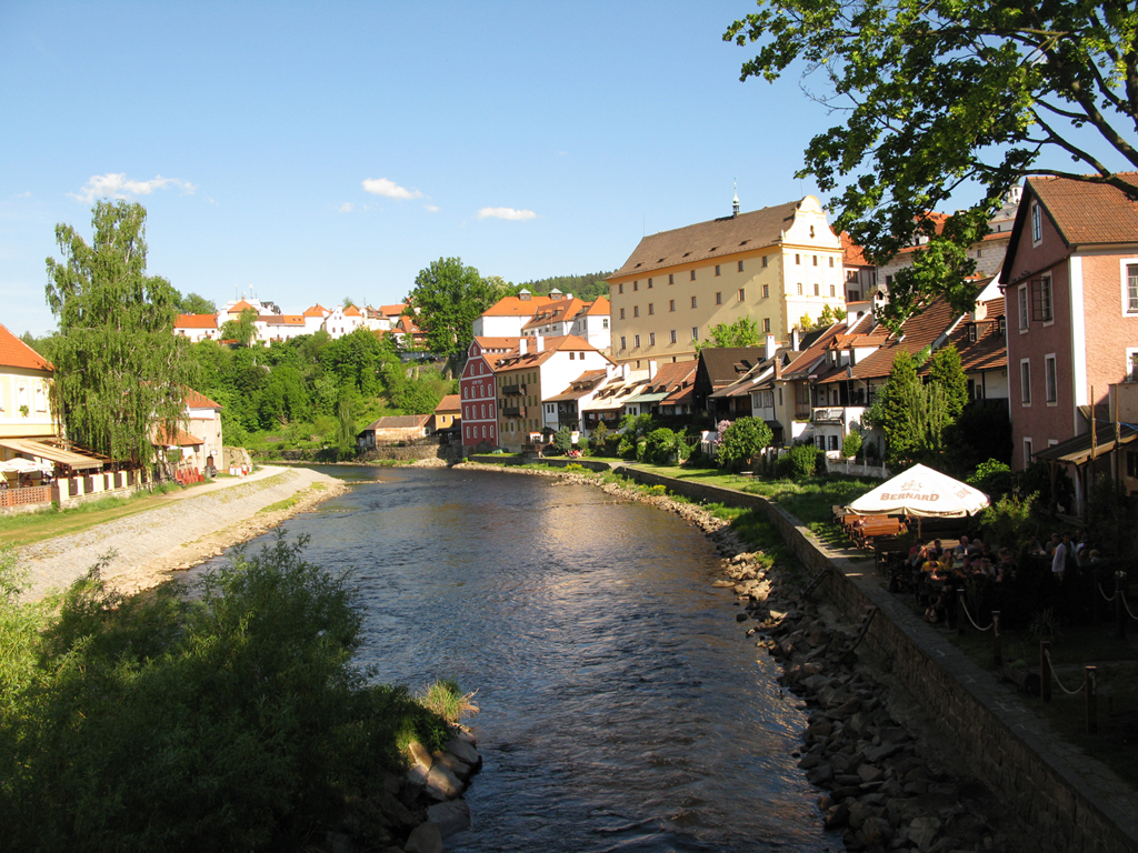 Cesky Krumlov Vitava River