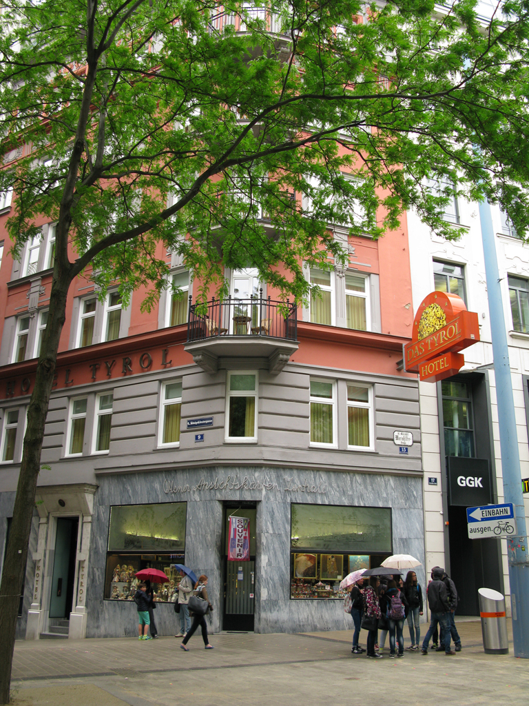 Austria Vienna Das Tyrol Hotel Entrance