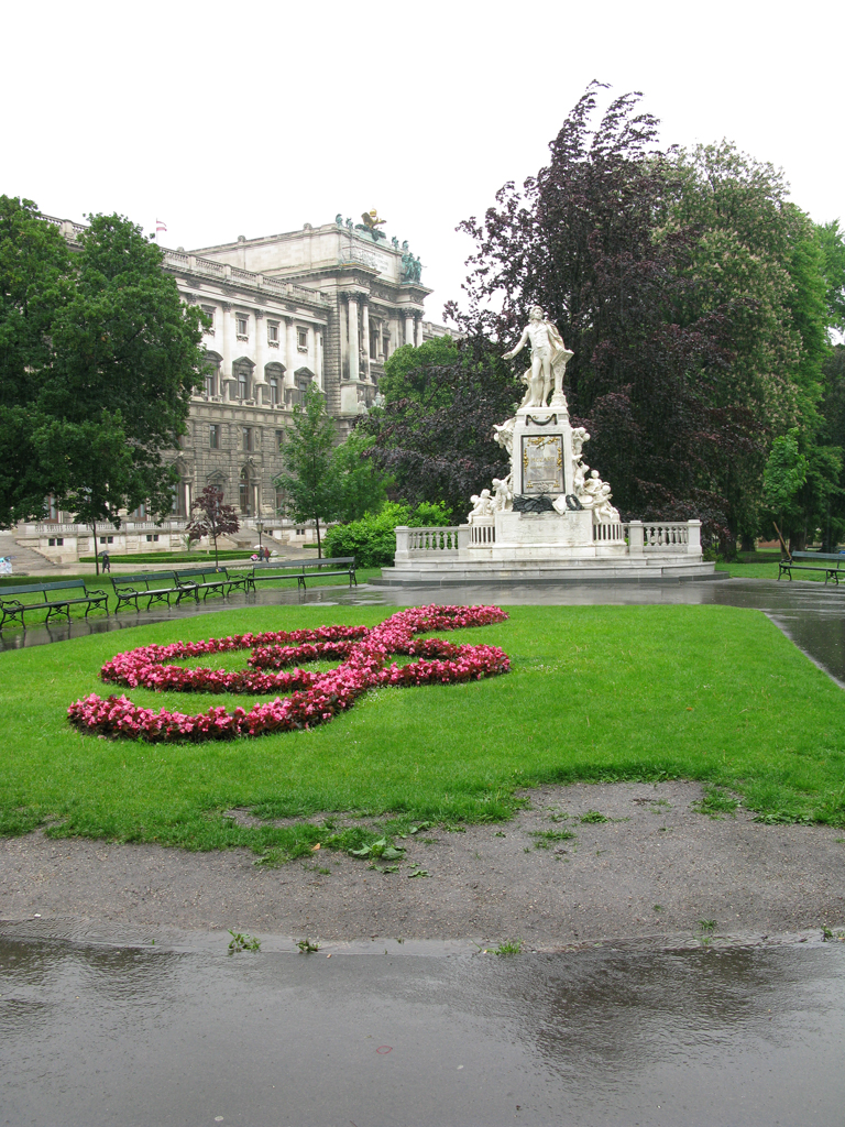 Austria Vienna Mozart Statue