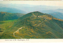 A post card with aerial view