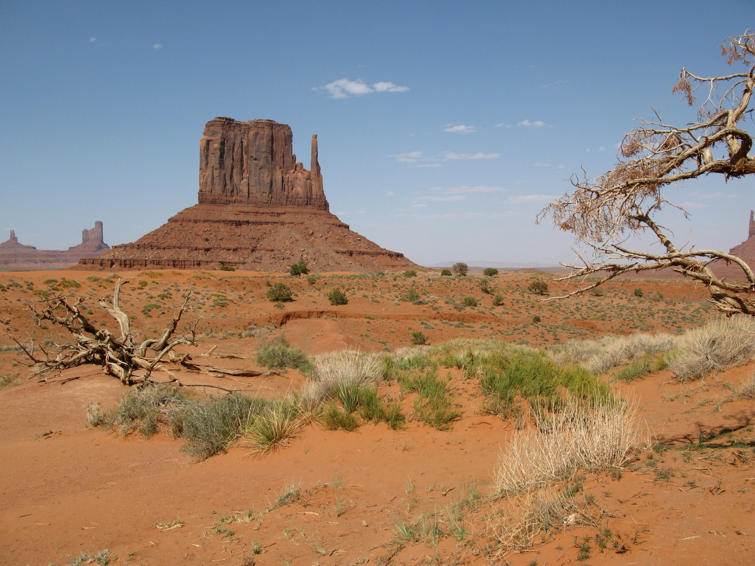 Monument Valley: The "Left Mitten" or "Tea Pot"