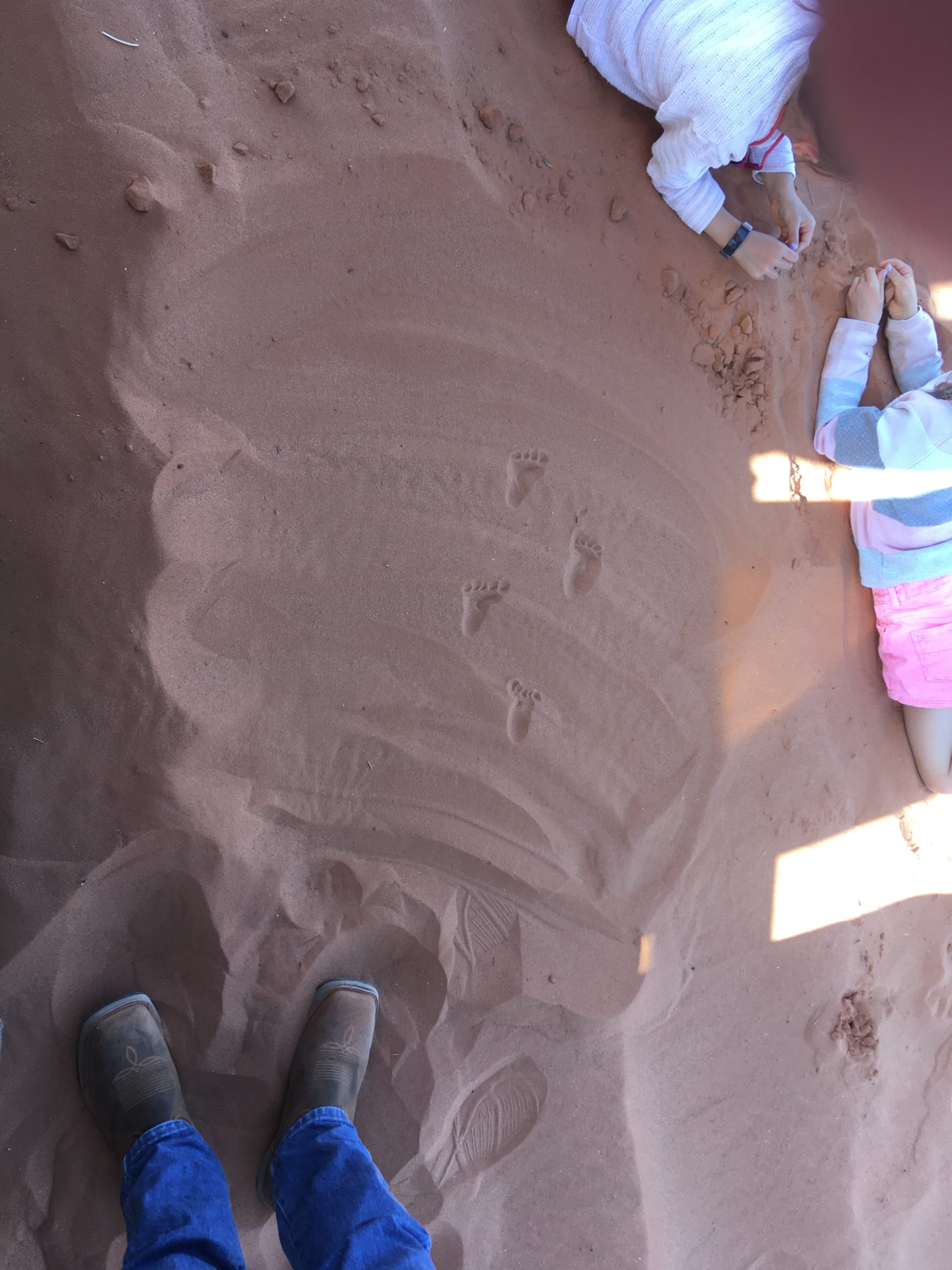 Monument Valley Tour: Navajo Children's Feet Story from Joseph