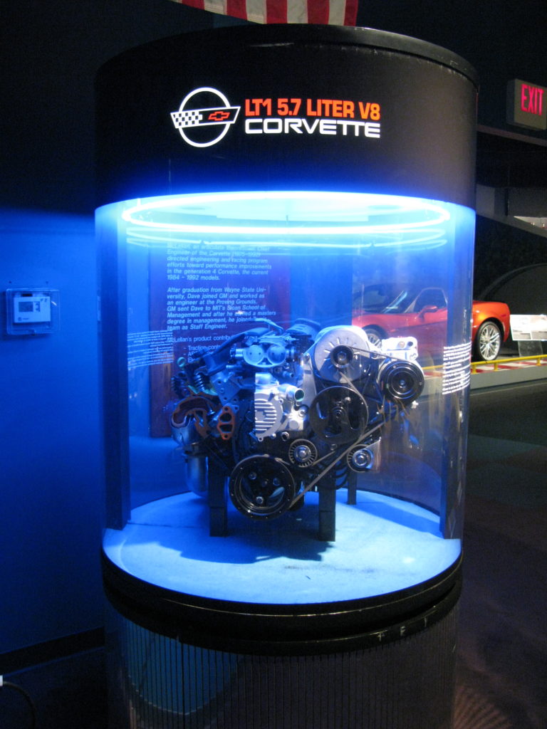 Bowling Green, KY - Vette Museum LT1 Engine Display