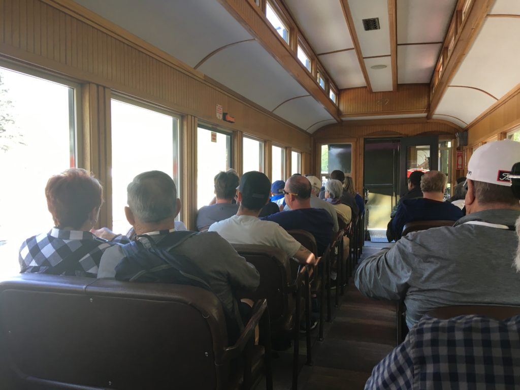 White Pass Rail Car Interior