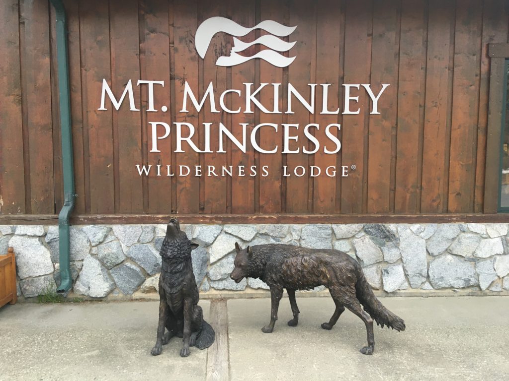 Mt. McKinley Princess Wilderness Lodge Sign