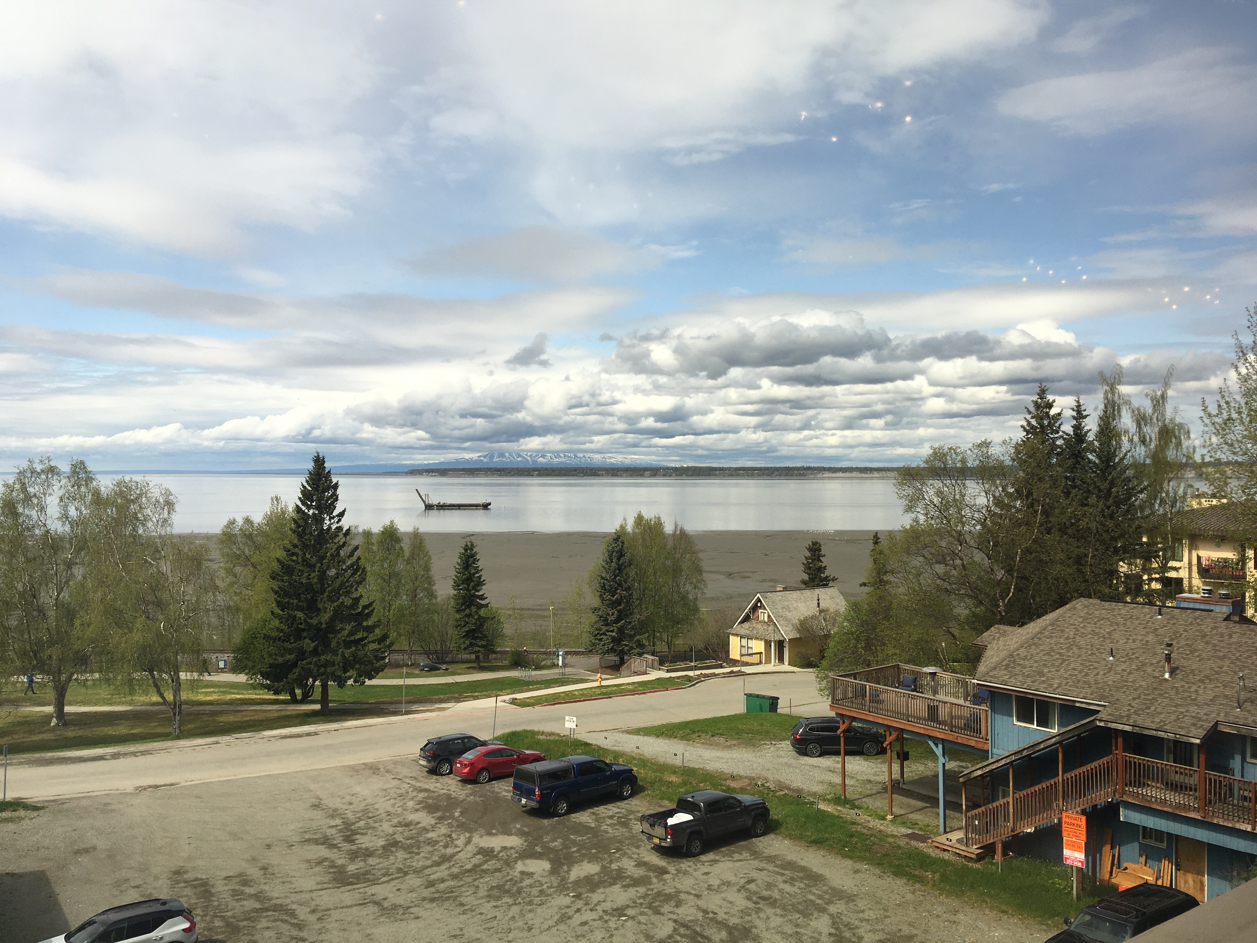 Anchorage Harbor from Simon and Seafort's Restaurant