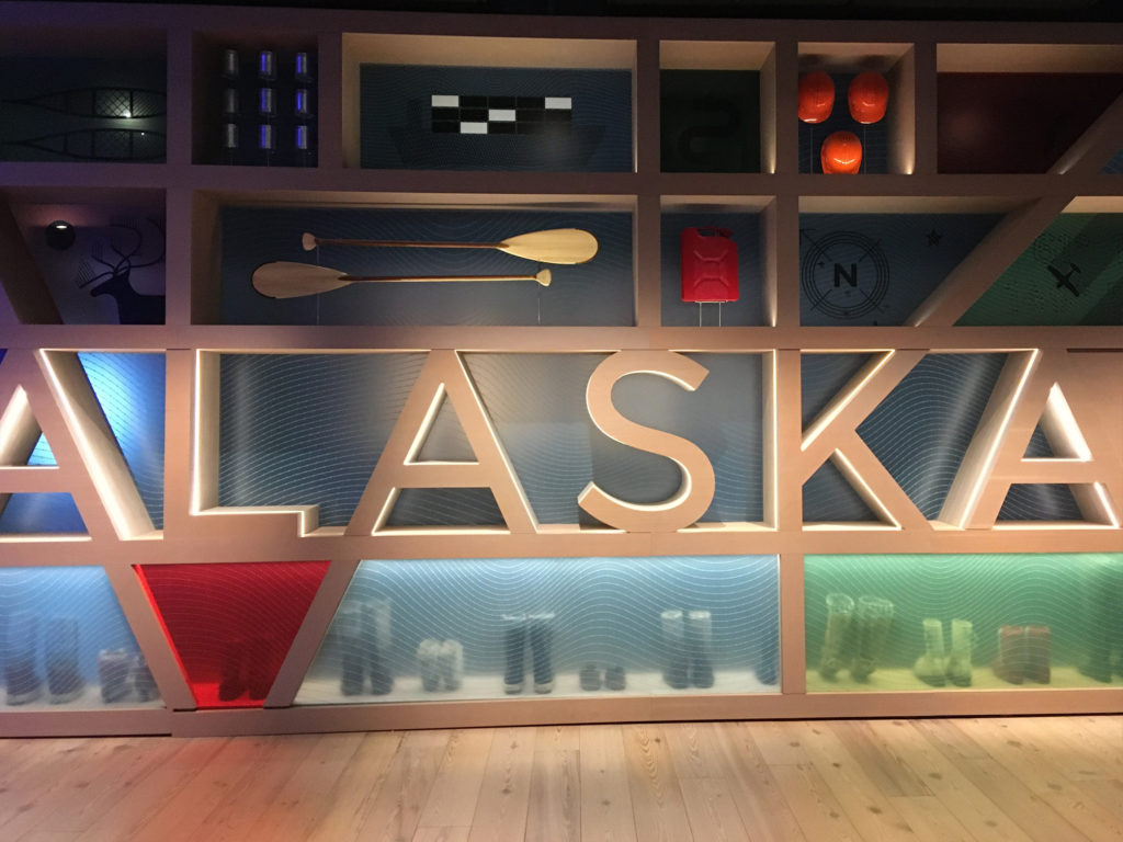 Display in the Anchorage Museum
