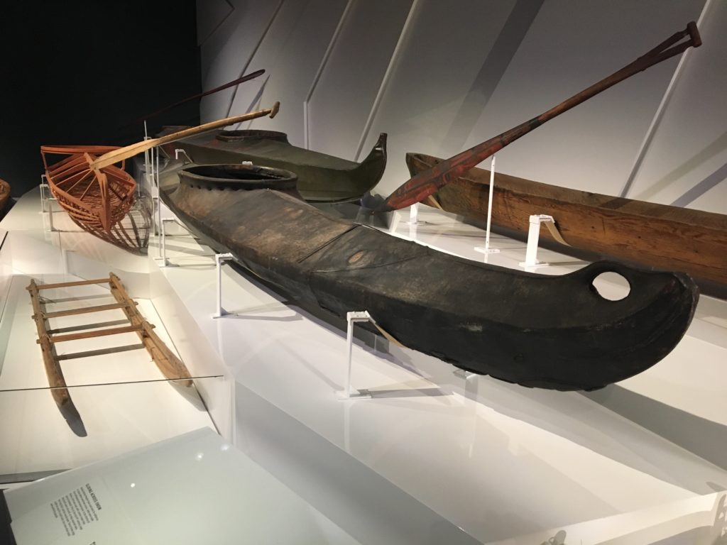 Seal Skin Kayak in the Anchorage Museum