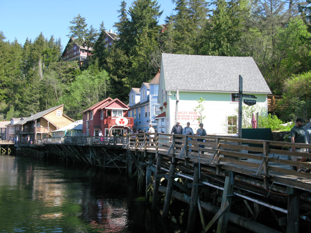 Dolly's on Creek Street in Ketchikan
