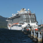 Princess Majestic docked at Ketchikan Berth 3