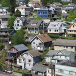 Ketchikan hillside housing
