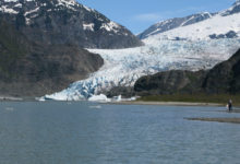 Mendenhall Glacier Near Juneau