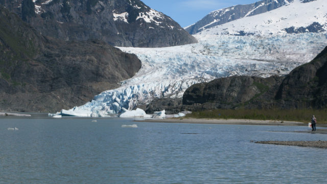 Mendenhall Glacier Near Juneau