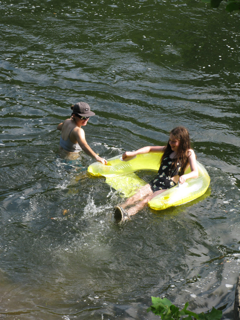 West Virginia Cabin River Float - Val and Haven