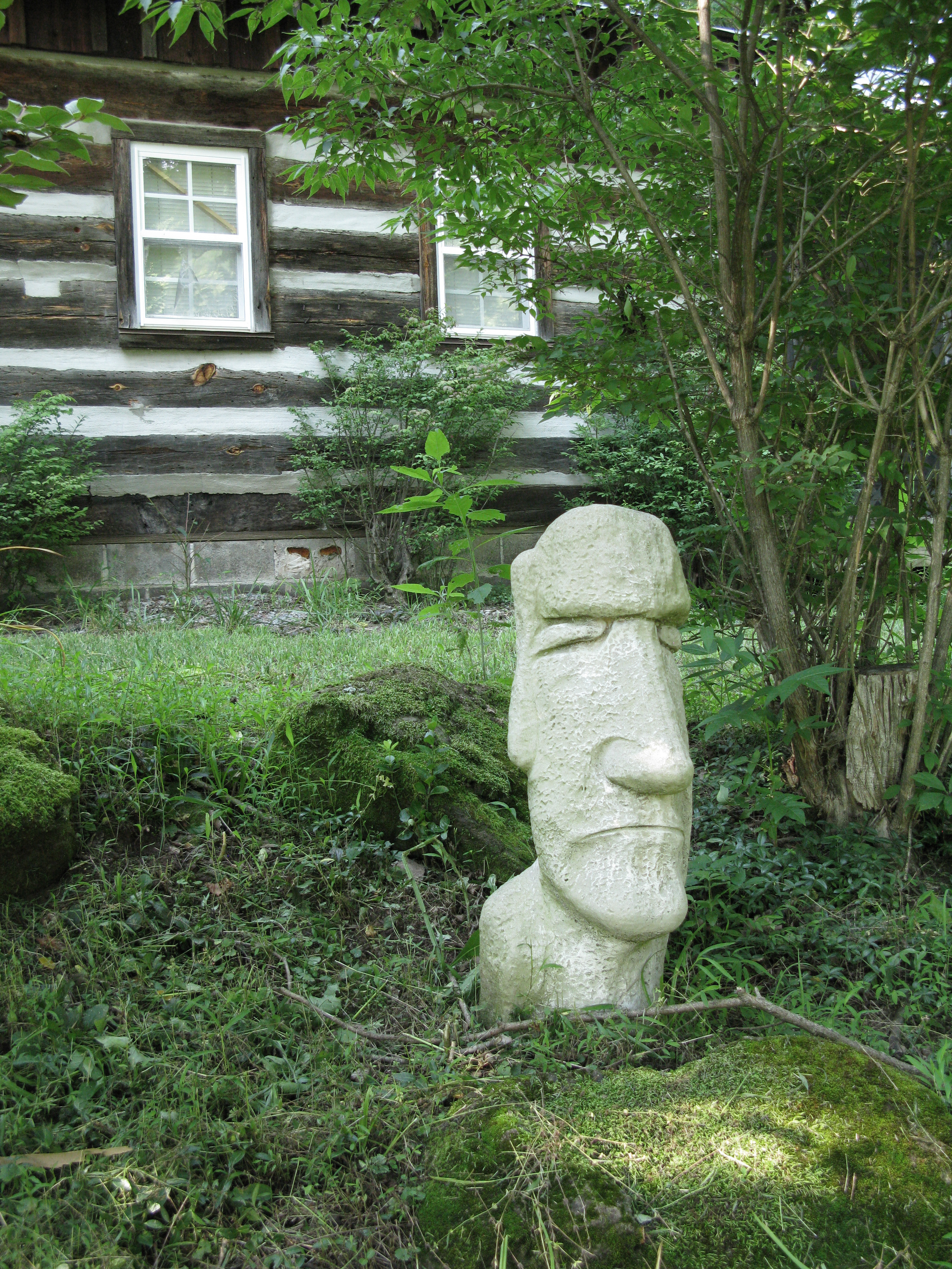 West Virginia Cabin Moai