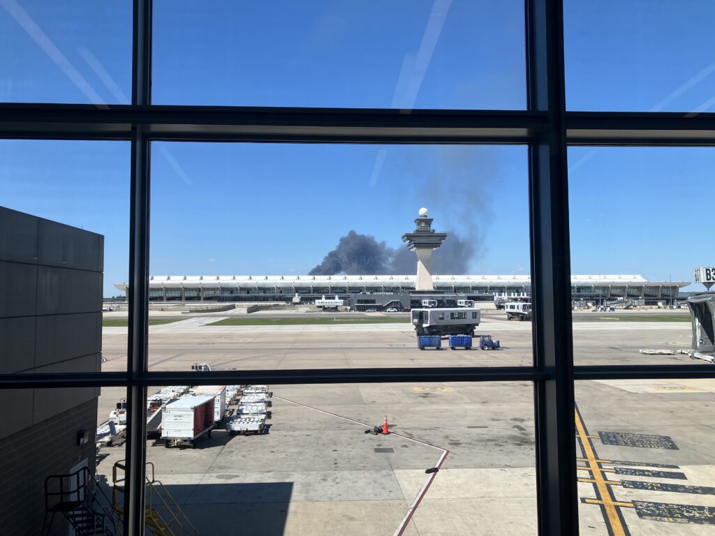 Worrisome Flight from Dulles to Rome