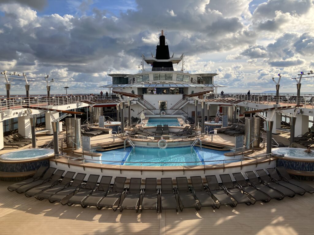 Looking towards the Stern from Deck 11