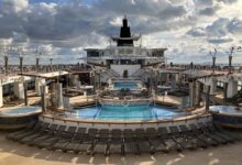 Looking towards the Stern from Deck 11