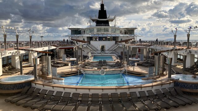 Looking towards the Stern from Deck 11