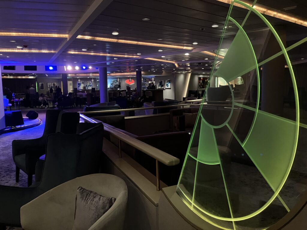 A view of the Rendezvous Lounge