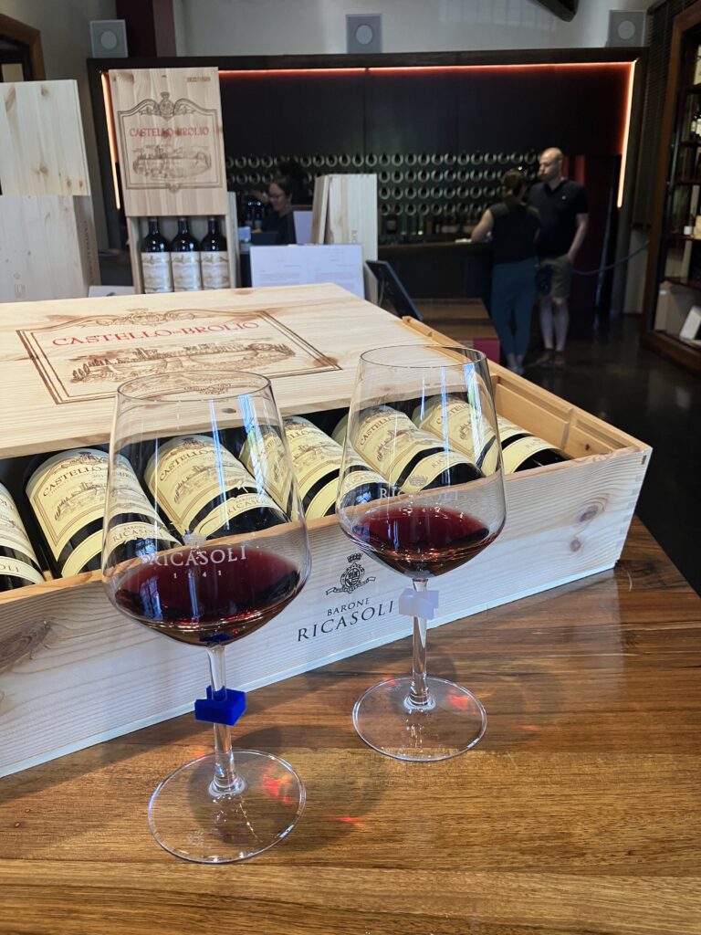 Castello di Brolio Ricasoli Wine Tasting