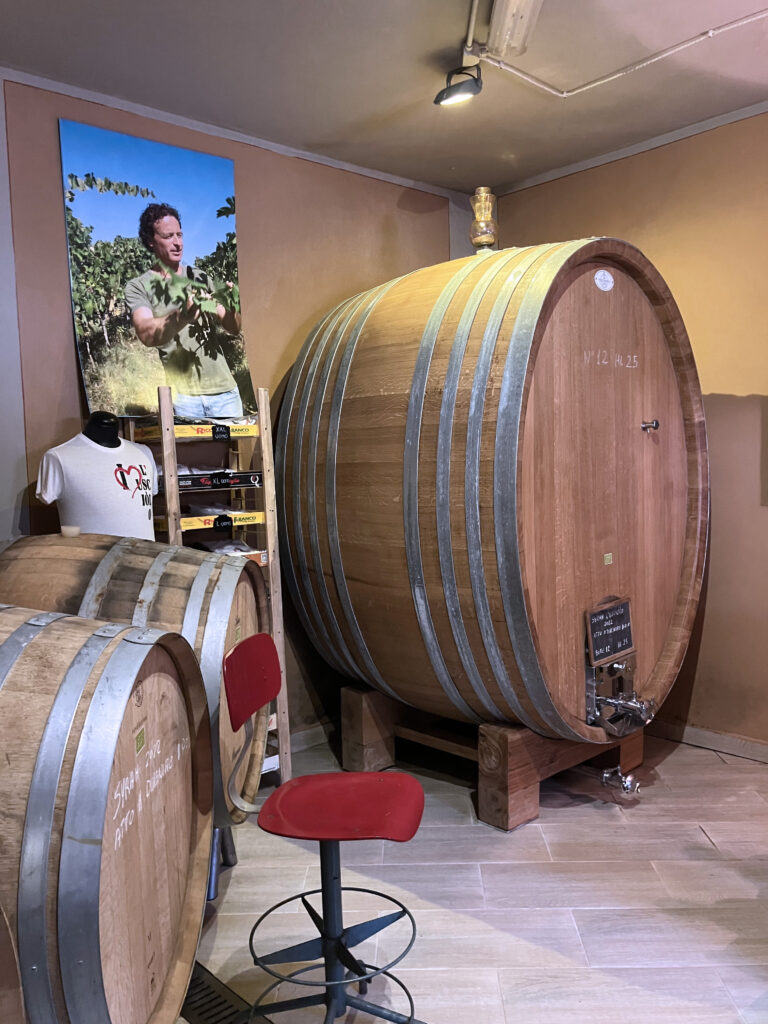 Cortona Cantina Doveri Oak Barrels