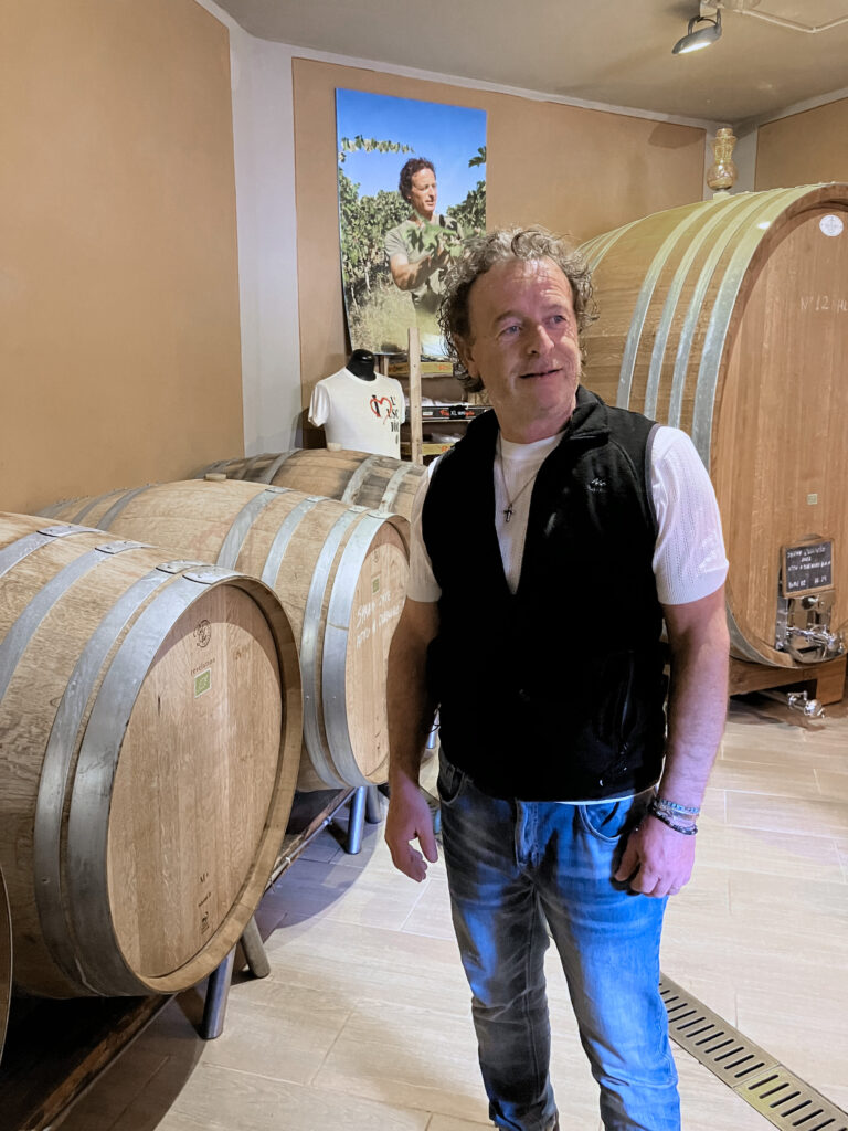 Fabrizio, Owner of the Cantina Doveri in Cortona